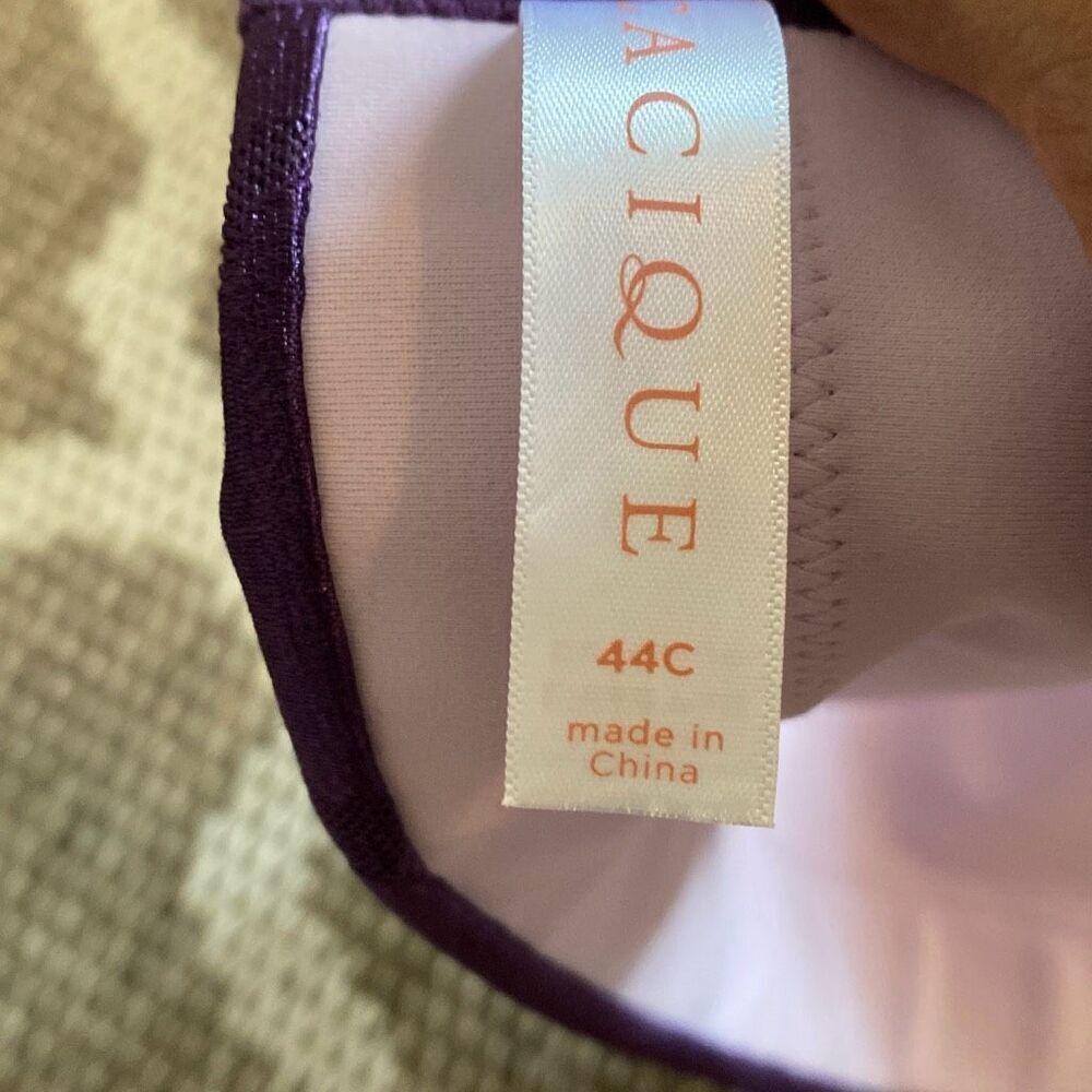 Cacique bra, size 44C lightly lined full coverage - Picture 6 of 6
